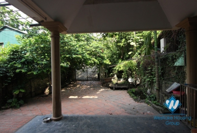 Classic house with nice court yard for rent in Tay Ho district 